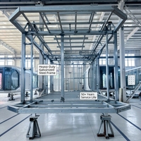 Modern Prefabrik Uzay Kapsülü Ev Akıllı Modüler Ev Banyo ve Mutfaklı