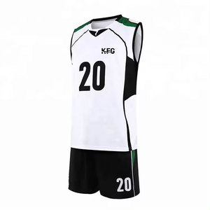 Nuevo Uniforme de Voleibol Clásico Estampado con Tela Suave y Elástica de Secado Rápido, Diseño Ligero sin Mangas para Hombre - Product Image 1