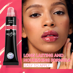 24 Colors Hydrating High-Shine <b>Lip</b> Gloss, Non-Sticky Plumping <b>Lip</b> Tint with Mirror Shine Finish - Product Image 4