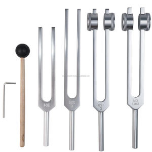 Diapasons de guérison énergétique des chakras, 4 pièces avec activateur, en alliage d'aluminium, certifiés CE ISO, service OEM ODM, instruments chirurgicaux personnalisés - Product Image 3