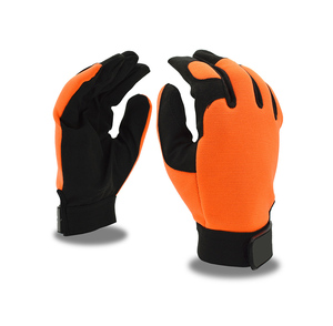 Nuevos Guantes de Mecánico de Seguridad Suaves al Tacto 2026 en Oferta con Logotipo Personalizado, Guantes de Trabajo Mecánico Hechos con Material de Cuero de Alta Calidad - Product Image 1