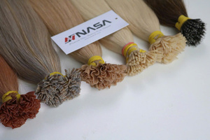 ผมต่อเคราตินปลายแบนสำหรับต่อผมมนุษย์แบบหยิกลอนเดียวจากเวียดนาม - Product Image 2