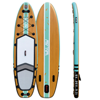 Planche de paddle gonflable 10'6 tout usage avec système à 3 ailerons, pompe et sac à dos pour adultes - Vente en gros