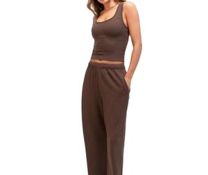 Camiseta Deportiva de Primera Calidad para Mujer, Sin Costuras, Sin Mangas, para Gimnasio, Fitness, Yoga, Correr, Ropa Deportiva - Product Image 5