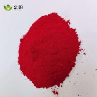 Pigment Organique Rouge 170 PR170 Rouge Permanent F3RK F5RK Poudre Rouge-Bluâtre Marque ZHONGYANG 25kg/tambour pour Encre d'Impression Peinture Revêtement