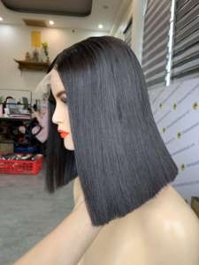 Extensions de cheveux humains vierges Remy vietnamiens Super Double Drawn, lisses et soyeux, à trame unique, lot de 100g, cheveux vietnamiens bruts, toutes couleurs - Product Image 3