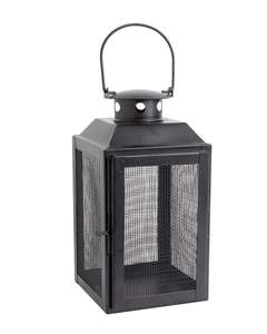 Lanterne décorative pour l'Aïd, lanterne à bougie islamique, lanterne marocaine en métal, lanterne de style arabe, lanterne décorative dorée, lanterne en verre coloré - Product Image 1