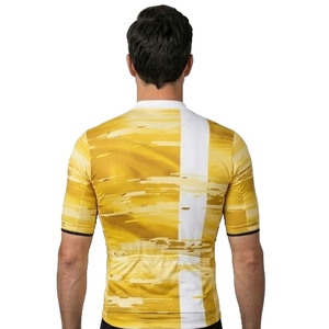 Jersey de Ciclismo Personalizado para Hombre, Jersey de Ciclismo OEM Sublimado, Jersey de Ciclismo con Cierre para Hombre, Jersey de Manga Corta con Cuello Alto para Hombre - Product Image 6