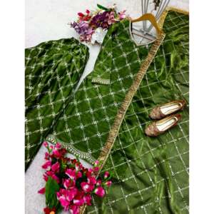 Magnifique haut de fête pour femme-Ensemble Patiyala et Dupatta - Product Image 4