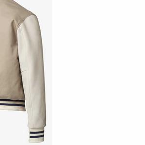 Chaqueta de invierno al por mayor, de moda, tallas grandes, informal, estilo universitario para hombre, con logo personalizado, estilo béisbol, ropa urbana, Letterman, invierno - Product Image 4