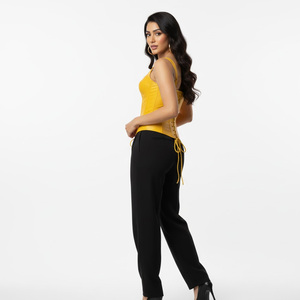 Corsé de Cuero Personalizado para Mujer, Top Estilo Gótico, Faja Reductora de Cintura, Transpirable para Uso Diario, Bordado a Mano Personalizado - Product Image 5