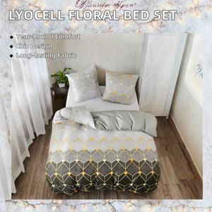 Ensemble de literie luxueux de très haute qualité, confortable et élégant, ensemble de draps haut de gamme à motif végétal, quatre pièces, entièrement luxueux - Product Image 2