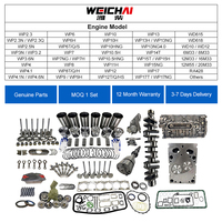 Weichai WD615 WD618 WD10 WD12 Bloc-cylindres Shacman Howo Truck 612600900046 612600900145 612600013741 612600012187