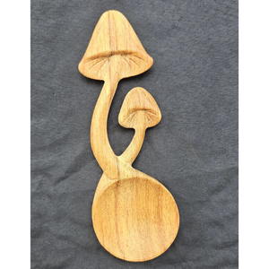 Cucharas de Madera Premium de 16 cm: Exquisita Talladura de 3 Flores |   Madera duradera de fresno, acacia y secuoya |   Artesanía al por mayor de Vietnam - Product Image 4