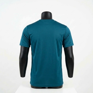 T-shirt de sport pour homme, coupe ajustée, tricoté, séchage rapide, respirant, polyester écologique, léger, pour entraînement athlétique - Product Image 4