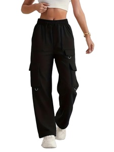 <span class=keywords><strong>Pantaloni</strong></span> Cargo Invernali per Ragazze in Cotone 100% Resistente, Traspiranti e Antivento con Elastico in Vita e Tasche Multiple - Product Image 4