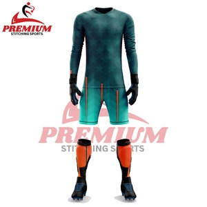 Jersey Shorts Logo Name Number Custom Unisex Soccer Team Goalkeeper Uniforms Summer <b>Waterproof</b> Breathable Quick Dry - Product Image 5