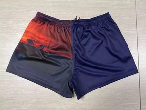 Pantalones Cortos Deportivos Cómodos de Corte Alto y Color Sólido para Hombre, Antibacterianos, 100% Poliéster, Cintura Elástica, para Gimnasio, Todas las Temporadas - Product Image 6