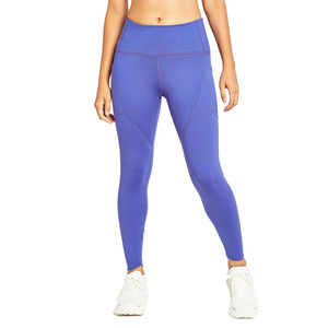 Leggings de yoga pour femmes, design personnalisé, spandex/polyester, extensibles dans quatre directions, antibactériens, avec cordon de serrage, pour l'entraînement - Product Image 1