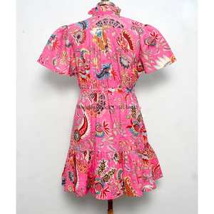 Vestidos de Playa para Mujer, Vestido Corto Mini con Estampado Floral, Vestido de Alta Calidad para Vacaciones - Product Image 6