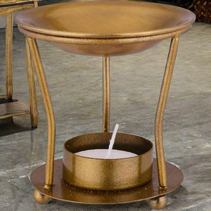 Quemador de Aceite Esencial Decorativo de Metal, Hecho a Mano, Ecológico, de Alta Calidad, Estilo Antiguo, Capacidad de 4 Pulgadas | - Product Image 1