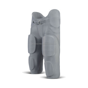 Pantalones de Fútbol Americano de Compresión Estampados al por Mayor, Blancos y Negros, Unisex, para Adultos, con 7 Almohadillas Personalizadas - Product Image 3