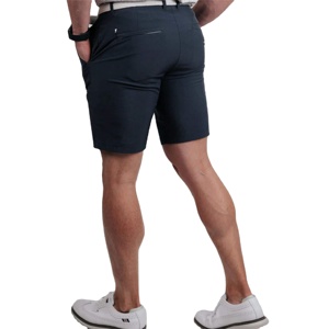 Compre pantalones cortos de malla elástica de 4 vías personalizados de alta calidad para hombres peso ligero 86% Nylon 14% Spandex pantalones cortos para correr 2025 - Product Image 4
