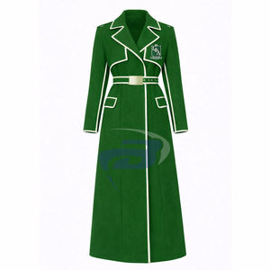 Manteau en laine de la sororité Iota Phi Lambda, manteau long ceinturé de haute qualité pour femmes, manteau en laine maxi de style universitaire, pour les membres de la sororité IPL - Product Image 1