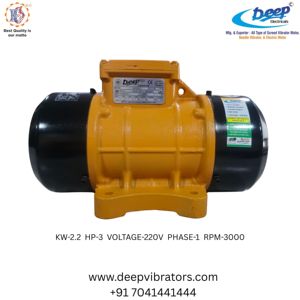 <b>Rugged</b> TEFC Foot Mount Asynchronous Three Phase AC Electric Vibrator Motor 0.03 To 5.8 kW Frame 110mm 110V-690V System Output - Product Image 2