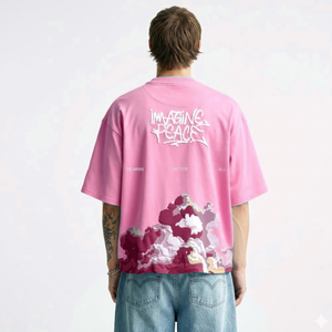 Camiseta Deportiva Personalizada al por Mayor, con Serigrafía, para Gimnasio, Talla Grande para Hombre, 100% Algodón, Gruesa, Transpirable, Muy Popular - Product Image 5
