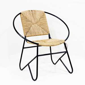 Comhome-Durable Plastic Rattan <b>Recliner</b> with Built-in Storage and Soft <b>Cushions</b> for Relaxing Outdoor Lounging - Product Image 1