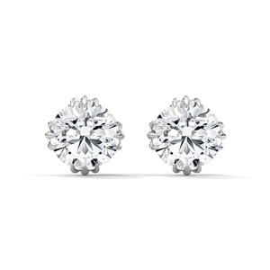 Wholesale S925 Sterling <b>Silver</b> Moissanite Women's <b>Stud</b> <b>Earrings</b> Light Luxury Fashion <b>Earrings</b> for Ladies Stylish Gift Jewelry - Product Image 3