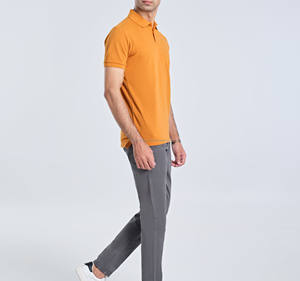 Polos personnalisés pour hommes T-shirts en pur coton Logo imprimé Chemises de golf polo de haute qualité de grande taille - Product Image 4