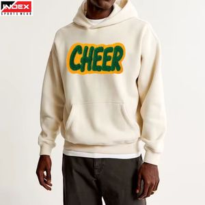 Sudadera con capucha de chenilla bordada hecha a medida en EE. UU., diseño premium de ropa urbana, sudadera de lana de alta calidad con logotipo personalizado para hombre - Product Image 1