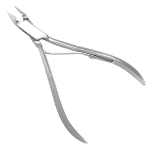 Coupe-ongles professionnel en acier inoxydable, lame courbée, pointe acérée, outil de manucure et de pédicure, fabricant au Pakistan - Product Image 1