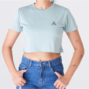 เสื้อครอปท็อปผู้หญิงคอลเลคชั่นใหม่ล่าสุด ราคาสมเหตุสมผล ขายดี มีจำหน่ายจำนวนมากจากซัพพลายเออร์ชั้นนำ - Product Image 5