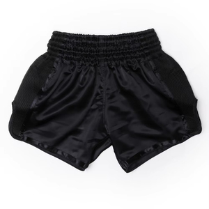 Pantalones Cortos de Muay Thai de Cintura Media de Alta Calidad, Transpirables, Casuales, Diseño Goku Negro y Dorado, Secado Rápido, Elásticos en 4 Direcciones - Product Image 1