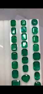 Esmeralda Zambiana en Forma de Cojín, Rectangular, de Alta Calidad, para Joyería, Gema Suelta, Precio de Mayorista - Product Image 4