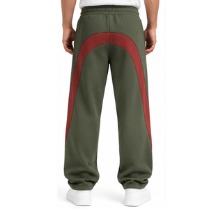 <b>Mens</b> 100% Cotton Fleece Casual Fit Oversized Pants Custom Wholesale Manufacturer Supplier OEM ODM Private Label <b>Trouser</b> - Product Image 3