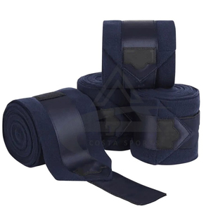 Best 300 GSM Neoprene Customizable Solid Color Horse Leg Bandages New Design Polo Leg Wraps for Riding Clothing <b>Equestrian</b> Horse - Product Image 2