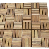 Carrelage de sol imbriquable pour plancher en bois, 30x30x2.4mm, 10 pièces, meilleure vente, pour bricolage extérieur
