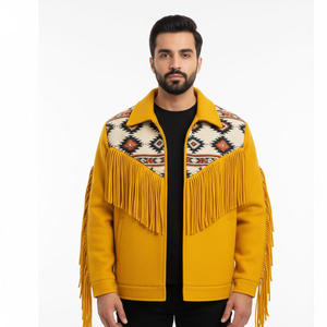 Chaqueta de Motociclista de Cuero Vacuno Marrón con Cierre de Cremallera, Protección Contra el Viento, Asa Superior y Correa para el Hombro - Product Image 1
