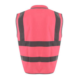 Chaleco de Seguridad Industrial Personalizado, Transpirable, de Alta Visibilidad, Reflectante, con Logotipo, Ignífugo, Tallas Grandes para Hombre - Product Image 4