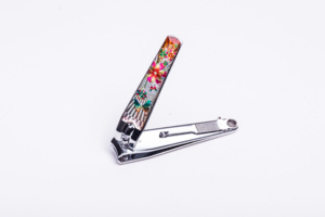Custom Logo Printed Stainless Steel Fingernail Clippers Colorful Pattern Professional Pedicure Trimmer Wholesale Manicure Cutter - Product Image 3