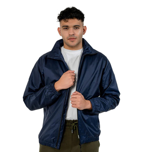 Chaqueta Cortavientos para Hombre, Transpirable, Ligera, Impermeable, con Capucha, Informal, Deportiva, con Cierre, Moda Urbana, OEM, Marca Privada - Product Image 4