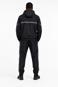 <b>Mens</b> Winter Long <b>Pullover</b> Waterproof Windproof Lightweight Nylon Eco-Friendly Windbreaker <b>Jacket</b> Hooded Quick Dry Sportswear - Product Image 6