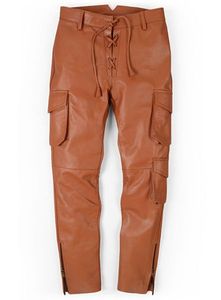 Pantalones Cargo de Cuero Drifter - Product Image 1