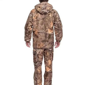 Custom Made Breathable Waterproof Anti-Bacterial Moisture-Wicking 100% Cotton Corduroy Hunting Suit Long Sleeves Autumn Season - Product Image 3