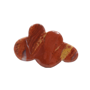 Cristal de jaspe rojo súper intenso tallado en forma de nube, piedra de cristal para decoración del hogar, nube de cristal tallada, mayorista. - Product Image 2