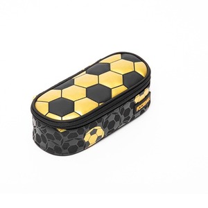 กระเป๋าใส่ดินสอพิมพ์ลายฟุตบอลสีทอง - Product Image 3